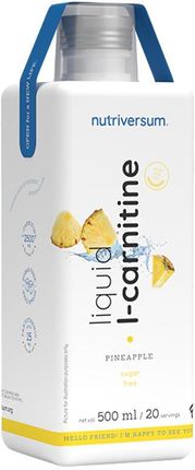 l carnitine nutriversum Nutriversum L-Carnitine 2500 Mg Flow 500Ml Ananas Reduktor tłuszczu - Ceny  i opinie