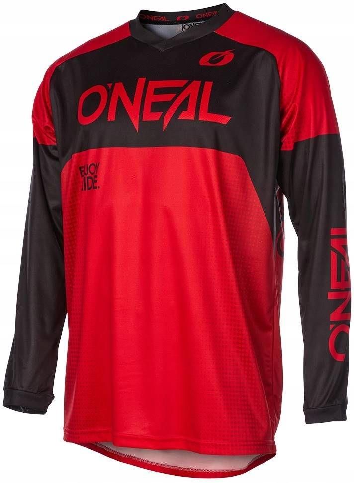 Maillot cross O'Neal Matrix Ridewear rouge/gris - Équipement Cross sur