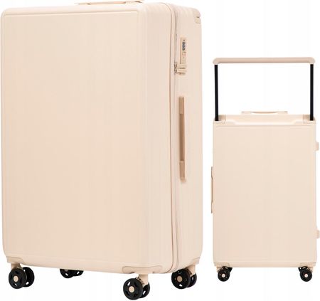 Wings Duża Walizka Podróżna 4 kółka XXL Solidna Pakowna Twarda Abs+ Bunting