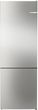 Lodówka Bosch Serie 4 KGN492IAF z zamrażalnikiem dolnym 203 cm Srebrna