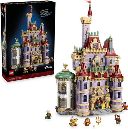 LEGO Disney Princess 43263 Zamek z Pięknej i Bestii