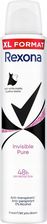 Zdjęcie Rexona Invisible Pure XL Antyperspirant W Aerozolu 200 ml - Tychy