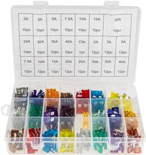 Zdjęcie ZESTAW BEZPIECZNIKÓW SAMOCHODOWYCH MINI STANDARD KLIPS 2A-40A 240 SZTUK - Siewierz