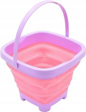 Zdjęcie Probeach Wiaderko Do Piasku Składane Kwadratowe Różowe - Bytom