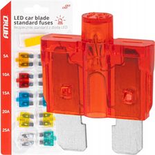 Zdjęcie Amio Bezpieczniki Samochodowe Standard Z Diodą Led 1 Amio 04341 - Wadowice