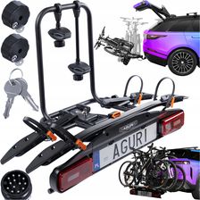 Zdjęcie Aguri Bagażnik Rowerowy Na Hak 2 Rowery Active Bike Pro 53001 - Tychy