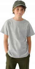 Zdjęcie Koszulka Chłopięca 4F T-shirt Gładki Basic Bawełna Na Co Dzień 152 - Bełchatów
