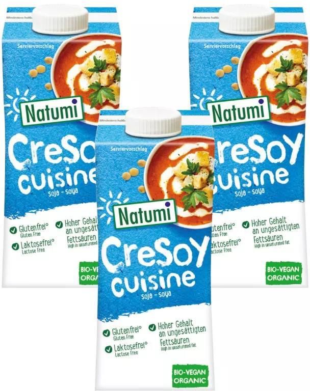 Zdjęcie Natumi Zagęszczony produkt sojowy do gotowania i pieczenia bezglutenowy Zestaw 3 x 200 ml Bio >> Twoje zadowolenie jest dla nas priorytetem << - Podkowa Leśna