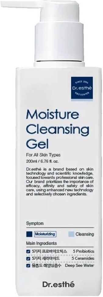 Dr.Esthe Korea Dr. Esthe Moisture Cleansing Gel Łagodny żel 