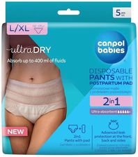 Zdjęcie Canpol Babies Majtki Poporodowe 2W1 Z Podkładem L/Xl - Ostróda