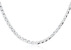 Zdjęcie Magar Silver Srebrny łańcuszek pancerka z poprzeczką SL-TRV120  - Skwierzyna