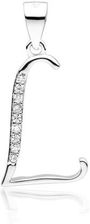 Zdjęcie Magar Silver Srebrna zawieszka literka L SL-LZ0002-L  - Skwierzyna