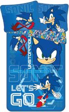 Zdjęcie Jerry Fabrics Pościel Dziecięca 140X200 Bawełna Sonik Gra Sega Sonic - Józefów