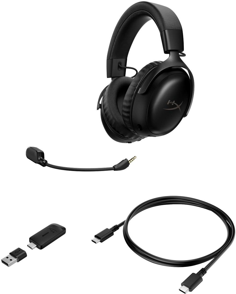 фото Навушники з мікрофоном HyperX Cloud III S Wireless Black (A59YZAA)