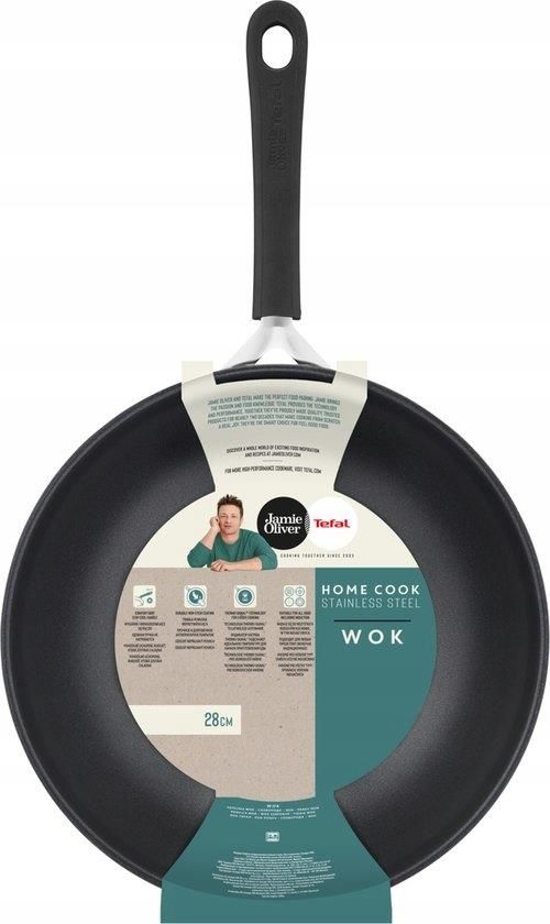 Tefal Home Cook Jamie Oliver 28 cm E3031925 - Opinie i atrakcyjne
