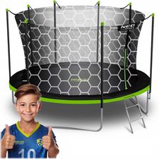 Zdjęcie Trampolina ogrodowa 13ft/404cm z siatką wewnętrzną i drabinką Neo-Sport - Jędrzejów