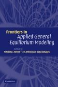 Frontiers in Applied General Equilibrium Modeling: In Honor of Herbert Scarf