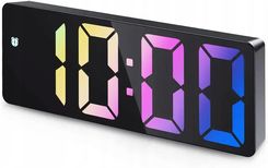 Zegar Elektroniczny Cyfrowy Led Zegarek Budzik Termometr Stoj�cy+ Kabel Usb (888ING)