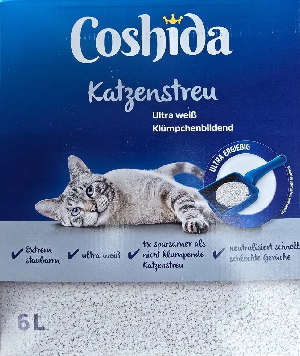 Coshida Żwirek Bentonitowy 6L Produkt Importowany Z Niemiec Ceny