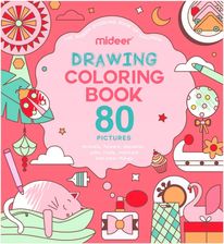 Zdjęcie Mideer Kolorowanka Dla Dzieci 80 Stron Pink Drawing - Jeziorany