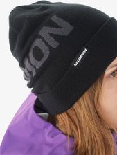 Zdjęcie Czapka Zimowa Salomon Hermitage Beanie - Deep Black - Kłobuck
