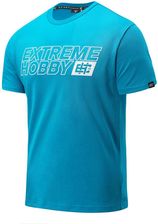 Zdjęcie Extreme Hobby Koszulka Męska Bawełna Block 2025 Niebieskie - Sierpc