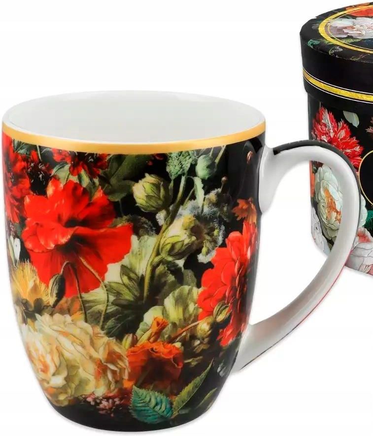 Carmani Kubek Porcelanowy Kwiaty Baroku Martwa Natura Ii Hendrik