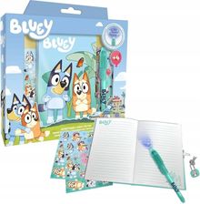 Zdjęcie Kids Euroswan Pamiętnik Na Kłódkę Bluey - Łobżenica