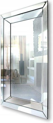 Artehome Lustro Prostokątne Tetyda 90/160cm Klasyczne W Prostej Fazowanej Ramie