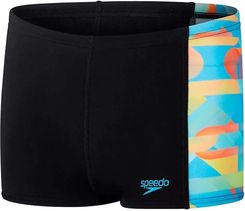 Zdjęcie Speedo Kąpielówki Chłopięce Spodenki Kąpielowe Digital Allover Czarne - Książ Wielkopolski