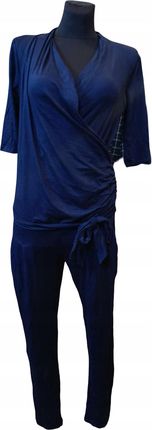 Envie de Fraise Kombinezon na Krótki Rękaw Granatowy Rozmiar 36/38