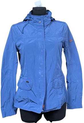 camel active Lekka Kurtka Damska Wygodna Przeciwdeszczowa Niebieskie 38