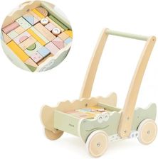 Zdjęcie Viga Drewniany Wózek Na Klocki Pchacz - Biskupiec