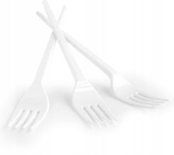 Zdjęcie Arpex Widelce Białe Wielokrotnego Użytku 100szt. 840 - Maków Podhalański