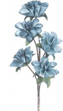 Zdjęcie Eurofirany Kwiat Flore 741 62 CM Niebieski (432382) - Myślibórz