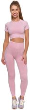 Zdjęcie Różowy Damski Komplet Top+Legginsy Moraj - Żory