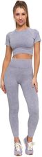 Zdjęcie Szary Damski Komplet Top + Legginsy Moraj - Żory