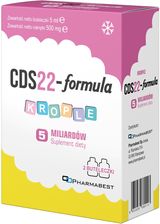 Zdjęcie CDS22-formula Krople 5 mld Probiotyk dla dzieci od 1 dnia życia 2x5 ml - Żuromin