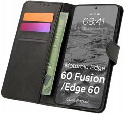 Zdjęcie Bizon Etui Z Klapką Do Motorola Edge 60 Fusion/60 Plecki Portfelowe Case - Stalowa Wola