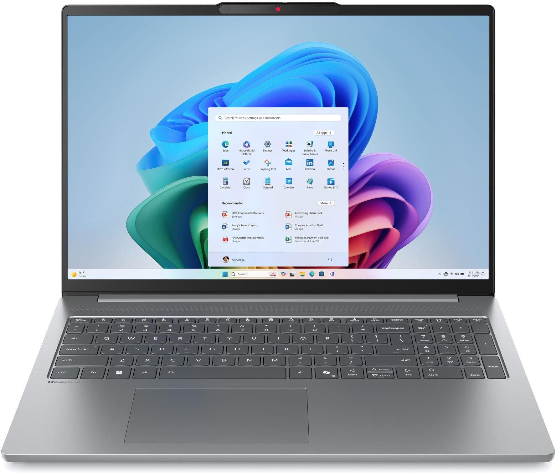 Laptop Lenovo IdeaPad Slim 5 16AHP10 16/Ryzen7/24GB/512GB
