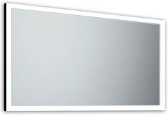 Zdjęcie Ruke Lustro Łazienkowe Led Barwa Zimna Prostokątne 60x80cm Aluled Black W Ramie Czarny (407631) - Cybinka