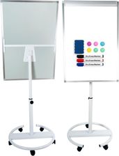 Zdjęcie Mozos Tm71-Wh Tablica Magnetyczna Jezdna Flipchart 70X100Cm (TM71WH) - Cieszyn