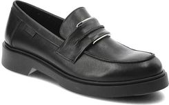 Zdjęcie Czarne Mokasyny Nessi Ze Skóry Naturalnej - Racibórz