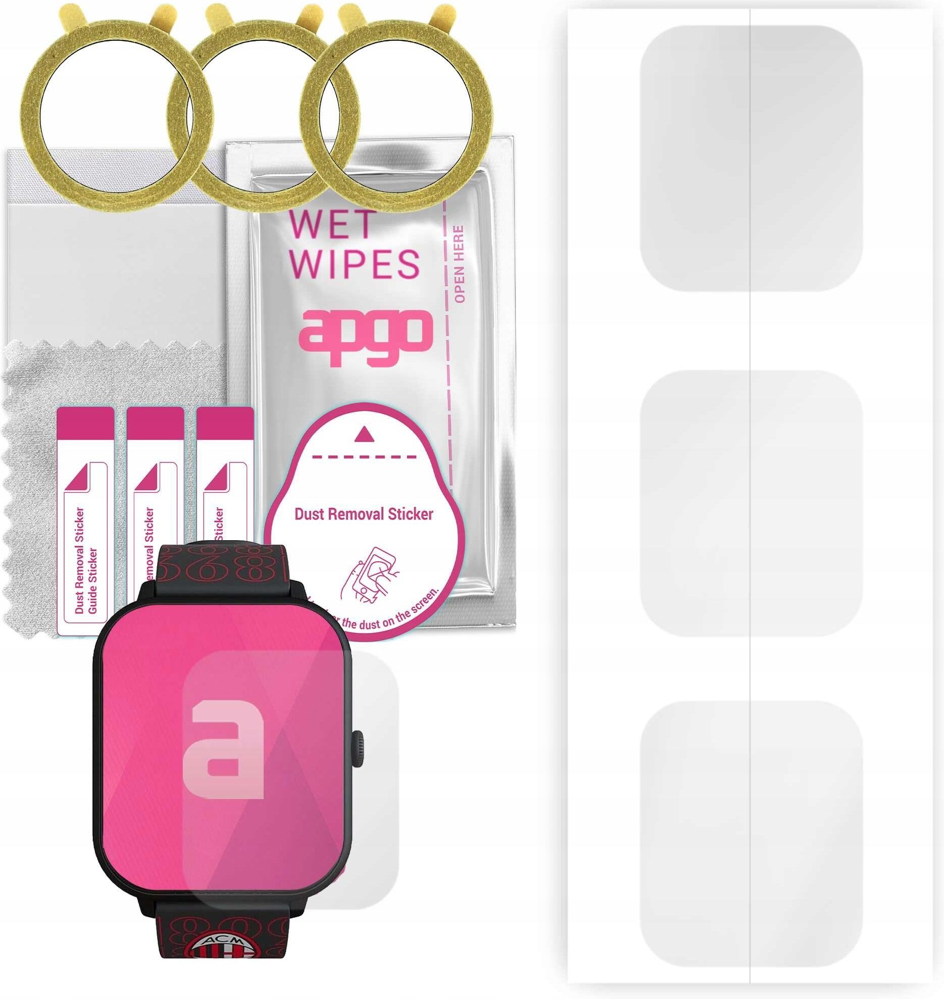 Apgo 3x Folia hydrożelowa do Techmade Milan, ochronna Opinie i