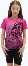 Zdjęcie Koszulka Rowerowa Dziecięca Silvini Denni Plum/Pink - Strzyżów