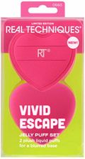 Zdjęcie Real Techniques Vivid Escape All About that Base Puff Set gąbka do makijażu 2 szt. - Wągrowiec