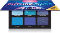 Zdjęcie Rude Cosmetics EDM Collection paleta cieni do powiek odcień Future Bass 6 g - Tarczyn