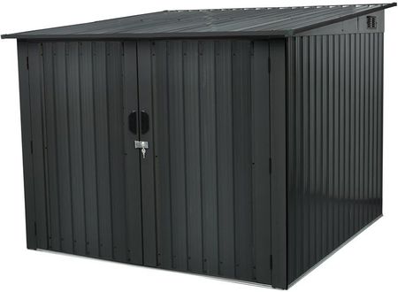 Storeboss Metalowy Domek Narzędziowy Kansas 2X2M Store Boss Antracyt Sb092