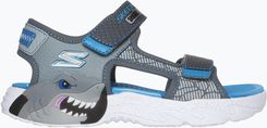 Zdjęcie Sandały dziecięce SKECHERS S-Lights Creature Splash charcoal/blue Wiosna 2025 - Trzebinia
