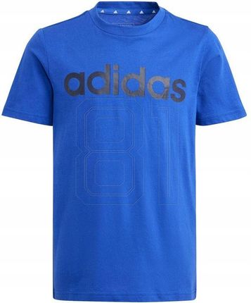 Koszulka adidas Essentials Linear Logo Cotton Tee Jr IB4090 164cm